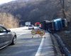 Accident pe DN 6, circulație îngreunată